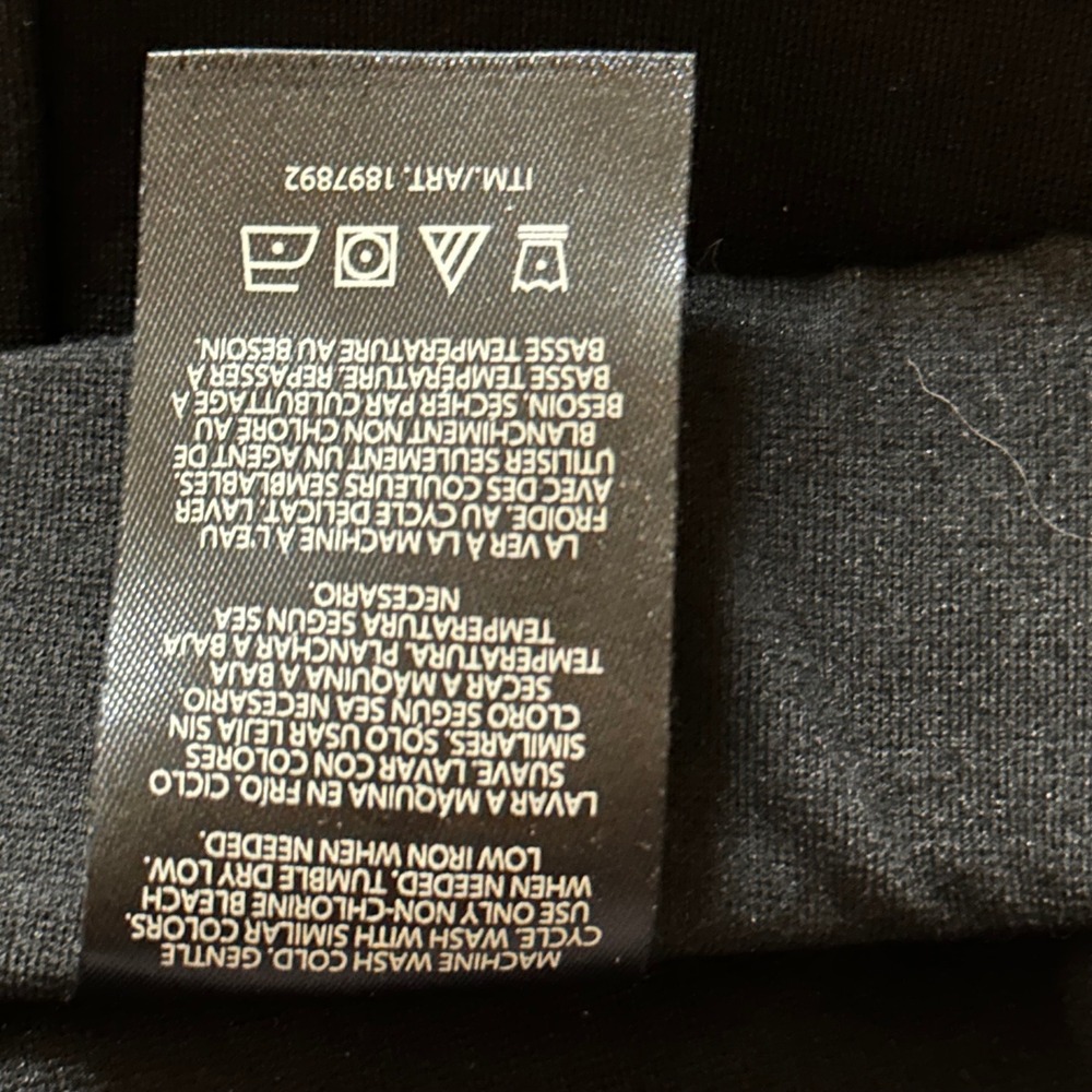 Banana Republic Womens Black Ponte Pant Pull On Straight Leg Seam Detail S NEW - Picture 10 of 10